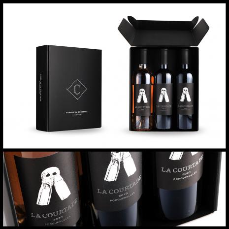 Visuel bouteille de vin Domaine La Courtade - Coffrets cadeaux La Courtade