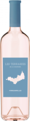 Visuel bouteille de vin Domaine La Courtade - Les Terrasses Rosé